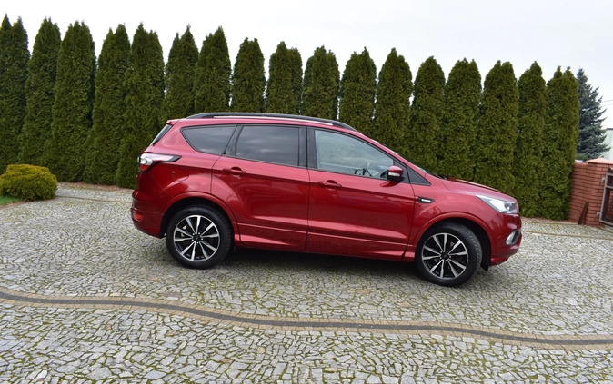 Ford Kuga cena 73500 przebieg: 125321, rok produkcji 2018 z Barcin małe 781